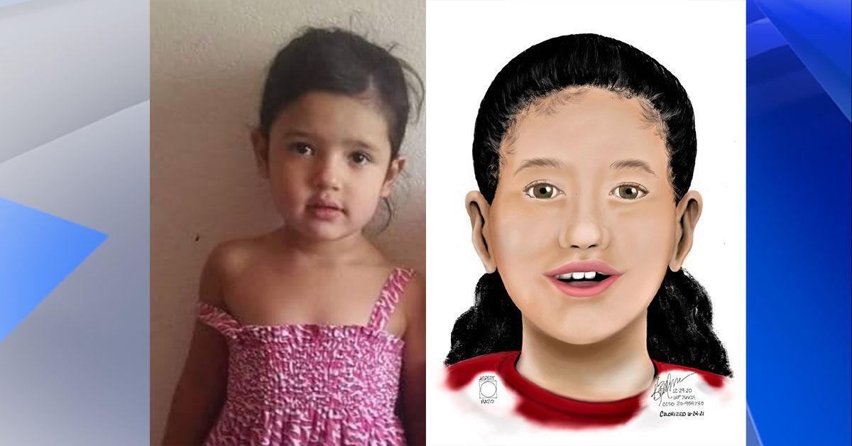 [IMAGE] The body found in a duffle bag has been identified as a 9-year-old girl, an arrest has been made