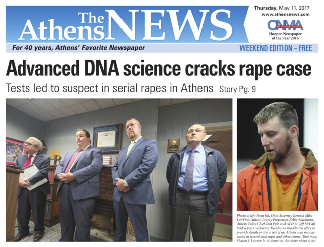 The Athens News Front Page: Advanced DNA Science Cracks Rape Case