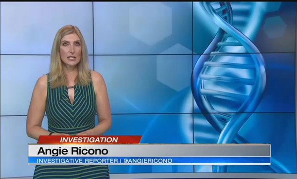 Angie Ricono reporting for KCTV-TV, CBS 5, Kansas City, MO