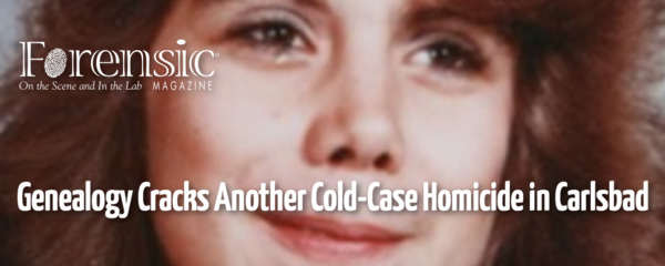 Forensic Magazine: Genealogy Cracks Another Cold-Case Homicide in Carlsbad