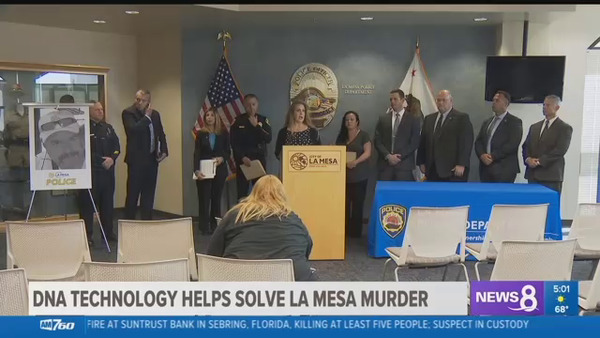 La Mesa, CA, Police News Conference