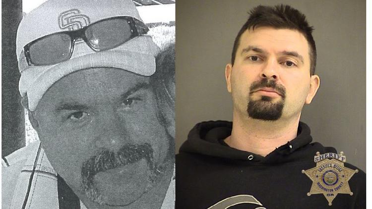 Left: The victim, Scott Martinez; Right: Mug shot of Zachary Bunney, the alleged killer