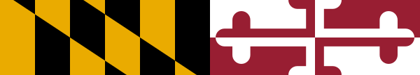 Slice of Maryland State Flag