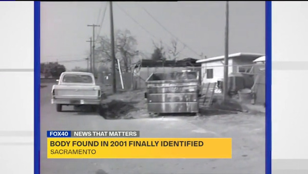 Sacremento, CA Body Found in 2001 Finally Identified