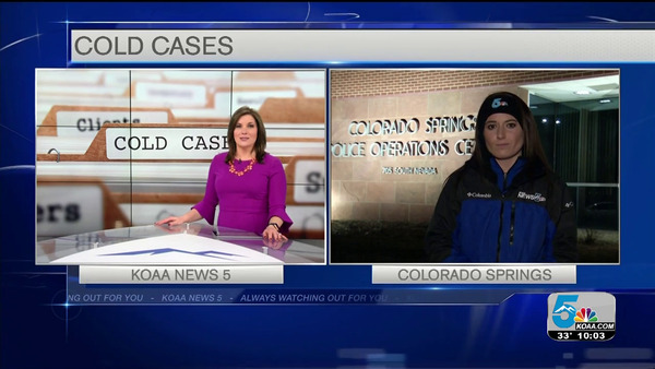 Erin Chapman reporting for KOAA-TV, NBC 5, Colorado Springs, CO