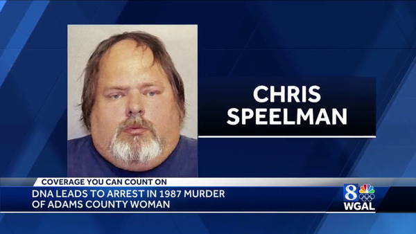 DNA Leads to Arrest of Chris Speelman [Pictured] in 1987 Murder of Edna Laughman of Adams County, PA