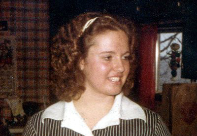 Ms. Robin Pelkey, photo taken just before her 18th birthday